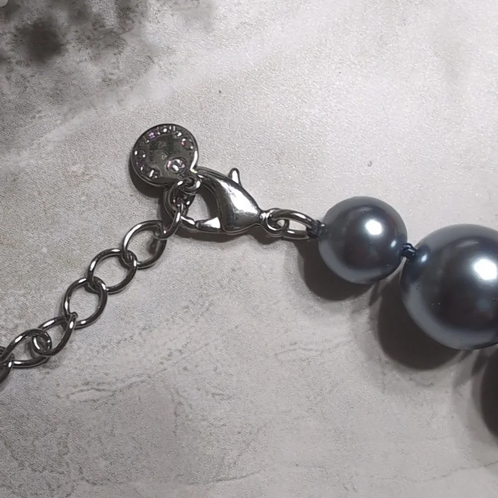 Charter Club Elegant Gray Pearl Necklace NWOT